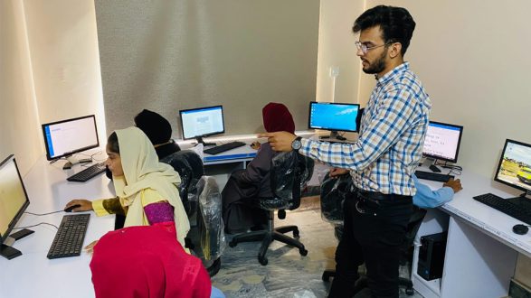 Computer studies program has been started.